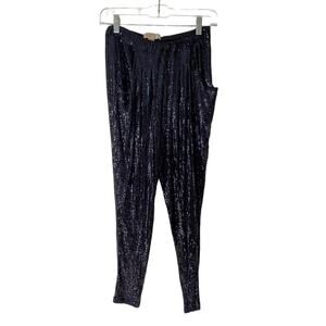 Michael Michael Kors Navy Blue Sequin Pants size XS